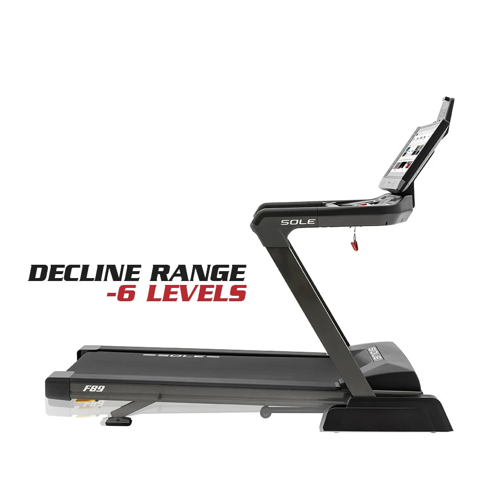 Sole Fitness F89 Treadmill (21.5″ Touchscreen) Home Use 4CHP detail image 3