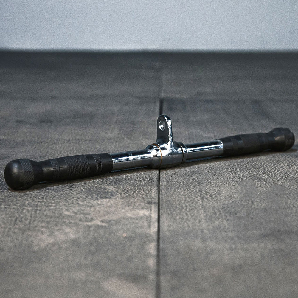 Straight Bar Cable Attachment With Rubber Grips detail image 3