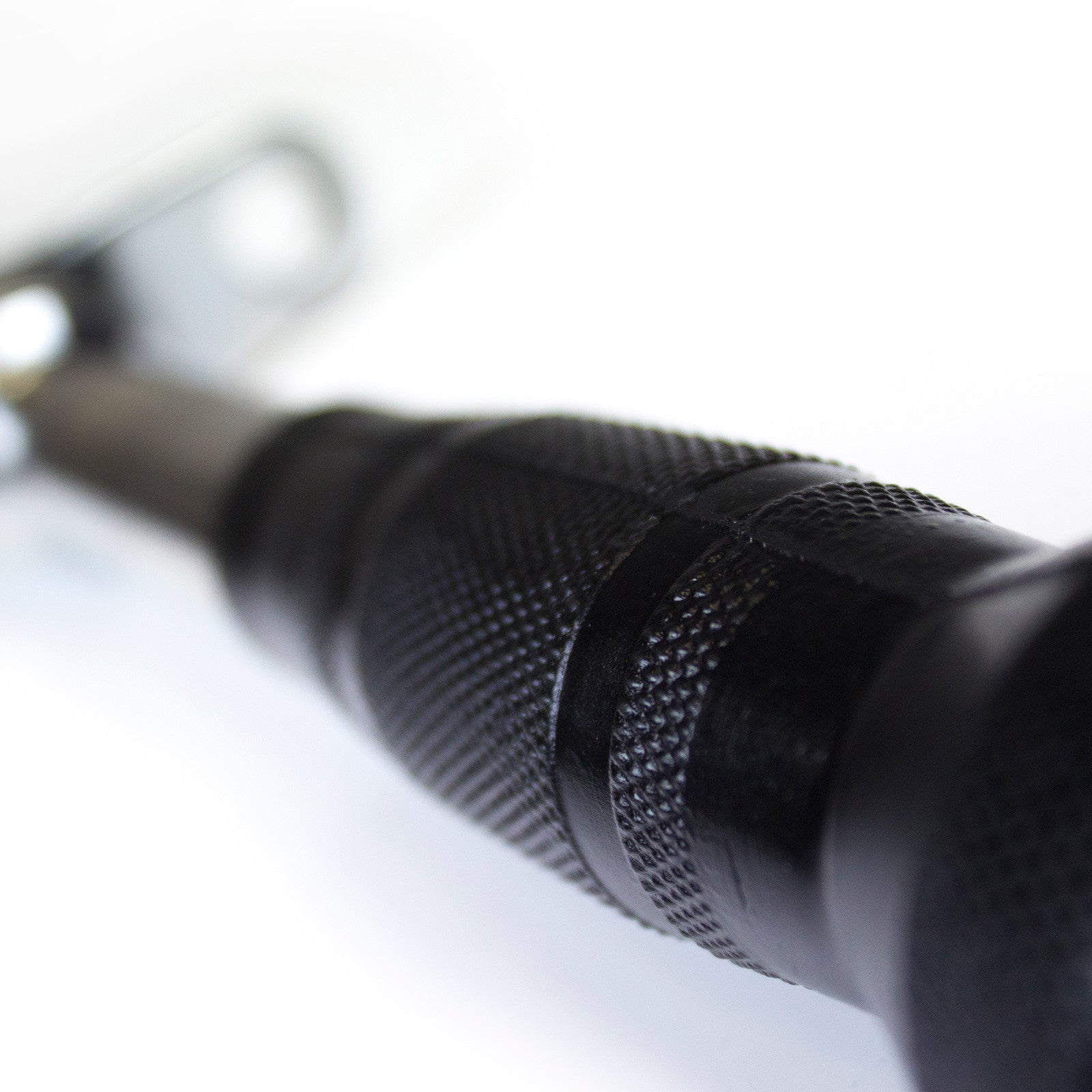 Straight Bar Cable Attachment With Rubber Grips detail image 2