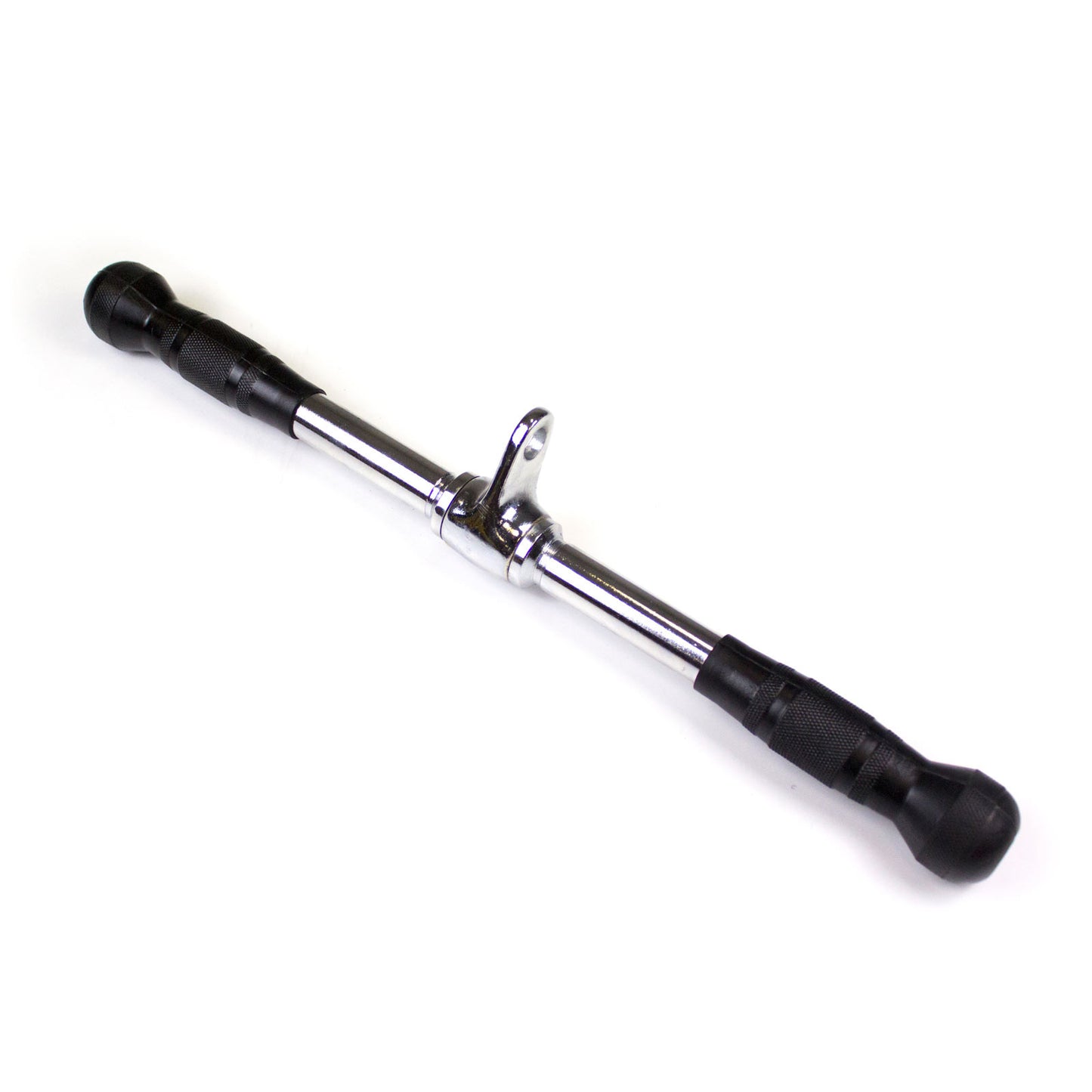 Straight Bar Cable Attachment With Rubber Grips product image