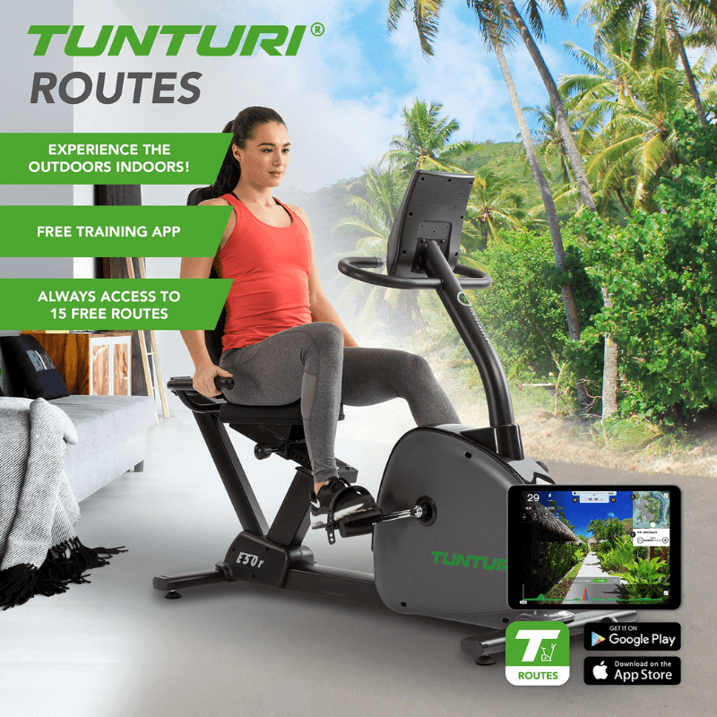 E50r Performance Recumbent Bike - Zwift detail image 2