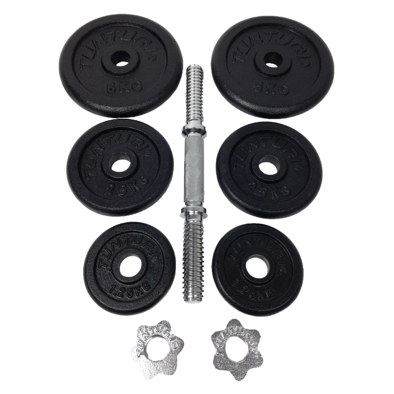 20kg Dumbbell Set - 1 Bar detail image 5