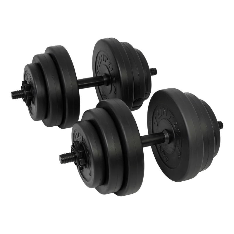 28kg Vinyl Dumbbell Set product image