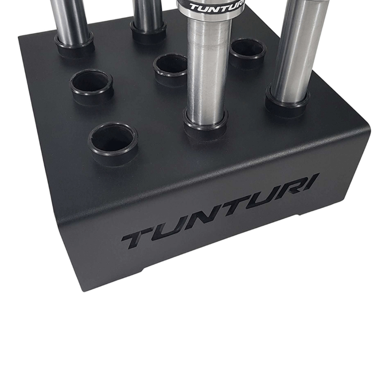 Olympic Bar Holder Storage Rack - 9 Bars detail image 3