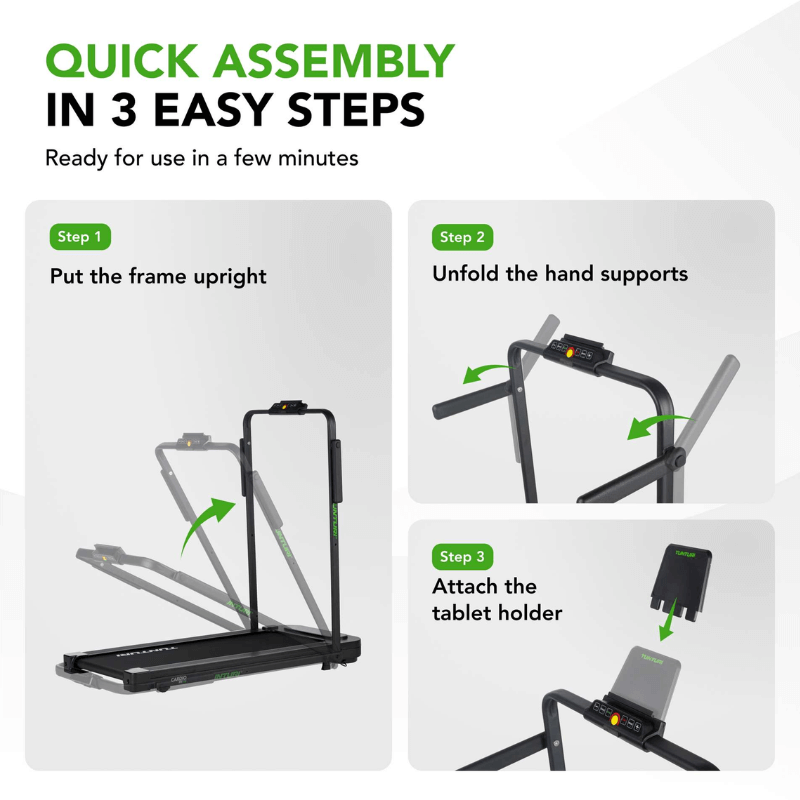 Cardio Fit T5 Walking Pad Treadmill + Bluetooth detail image 3
