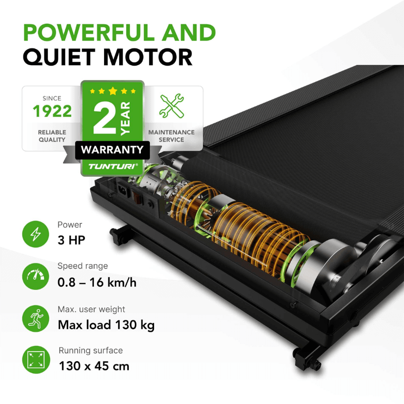 Cardio Fit T50 Treadmill detail image 2