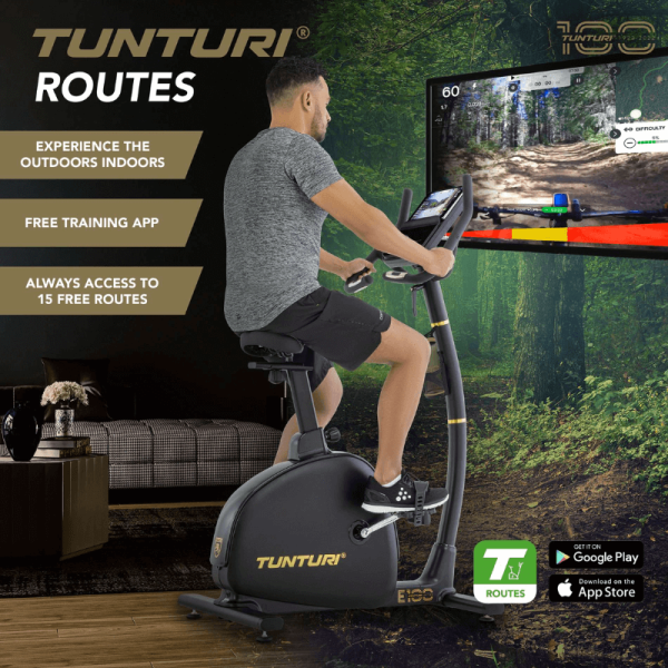 Centuri E100 Upright Exercise Bike detail image 2