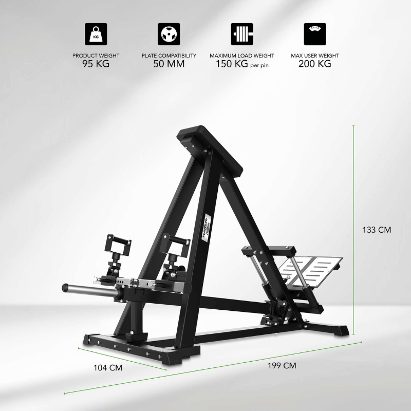 Platinum Adjustable T-Bar Row - Plate Loaded detail image 2