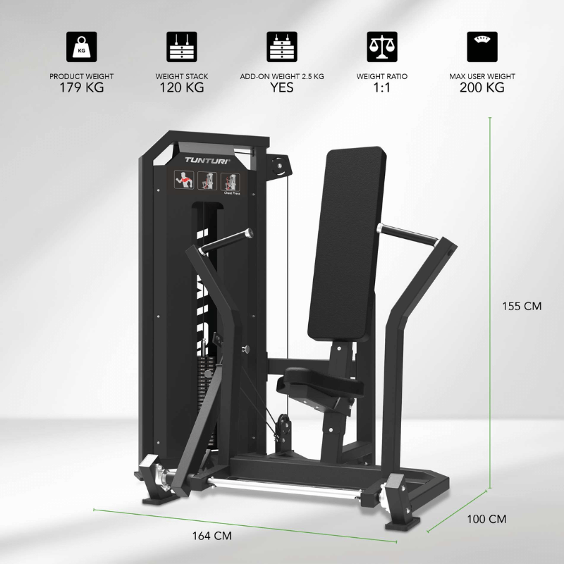 Platinum Chest Press - Selectorized detail image 2