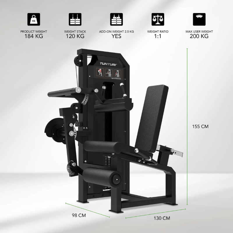 Platinum Dual Leg Extension / Curl- Selectorized detail image 2