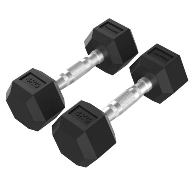 Platinum Studio Hex Rubber Dumbbell Sets detail image 4
