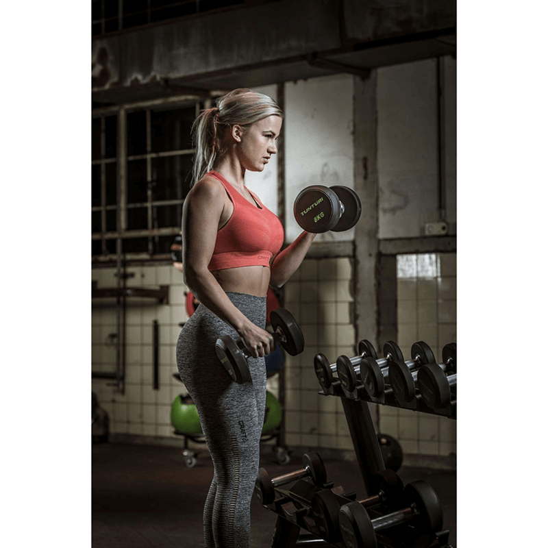 Pro Commercial Round Pu Dumbbell Set (2kg-42kg) detail image 5