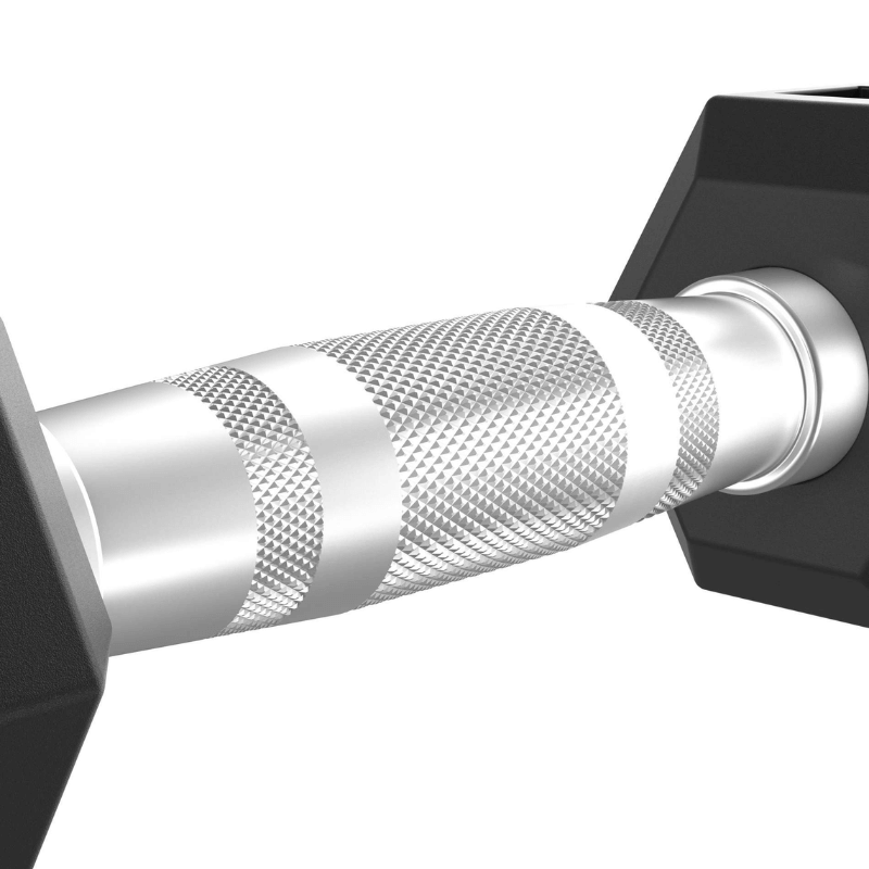 Studio 1kg – 5kg Rubber Hex Dumbbell Set detail image 4