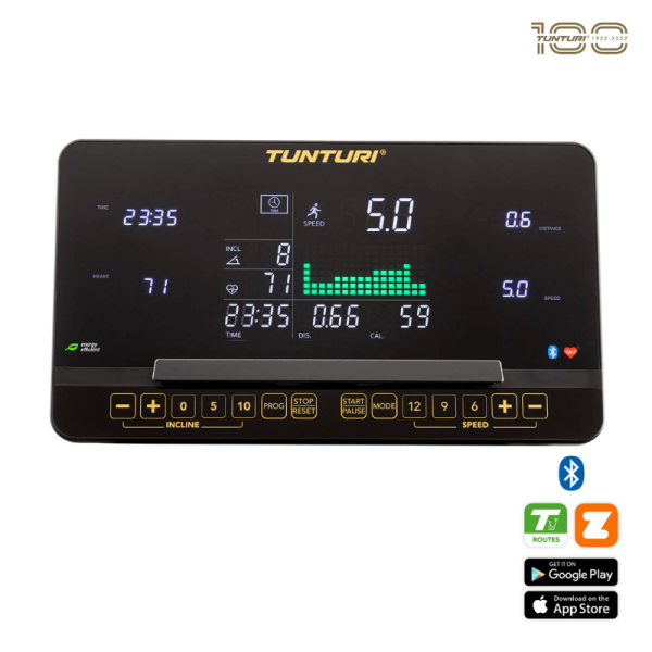 T100 Centuri Performance Treadmill – Zwift detail image 4