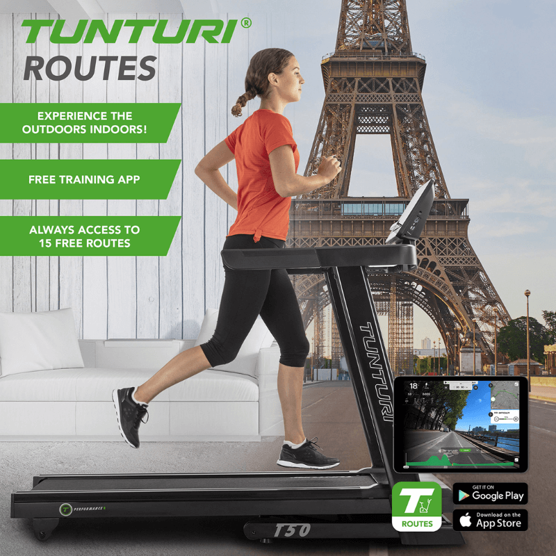 T50 Performance Treadmill – Zwift detail image 2