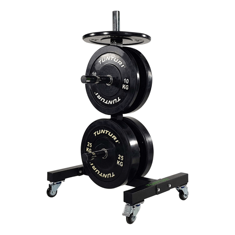 Mobile Upright Bumper Plate Rack detail image 2