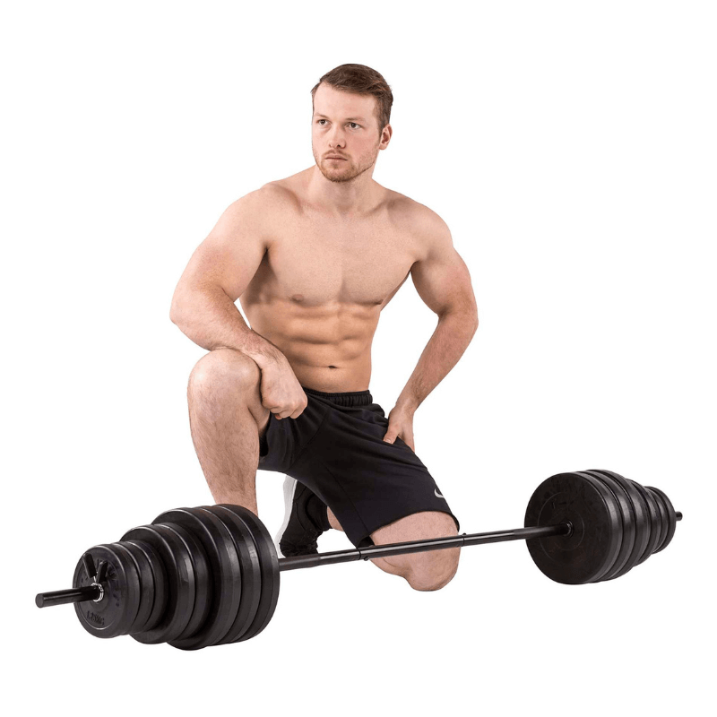 Tunturi Vinyl Barbell / Dumbbell Set 50kg detail image 2
