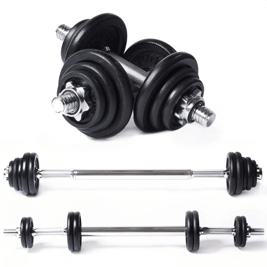Barbell / Dumbbell Set, 20kg - Iron product image