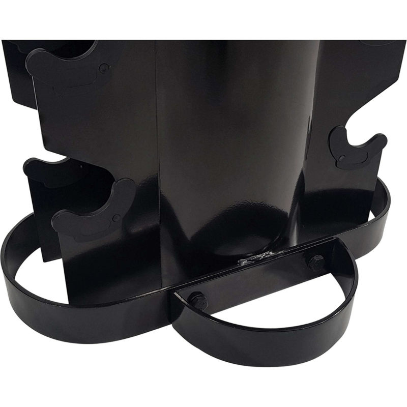 Rubber Dumbbell Set 1kg - 10kg + Rack detail image 4