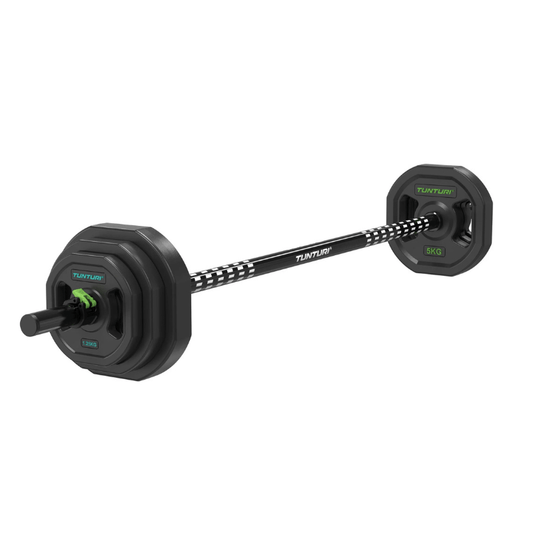 Tunturi Pro 20kg Aerobic Pump Set — barbell available from Gym Machines South Africa