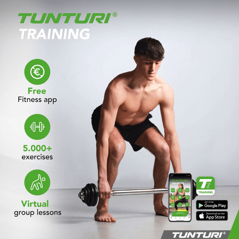 Barbell / Dumbbell Set, 20kg - Iron detail image 4