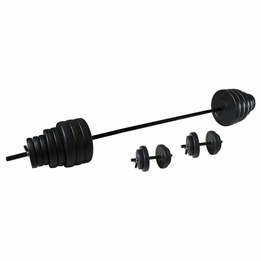 Tunturi Vinyl Barbell / Dumbbell Set 50kg product image
