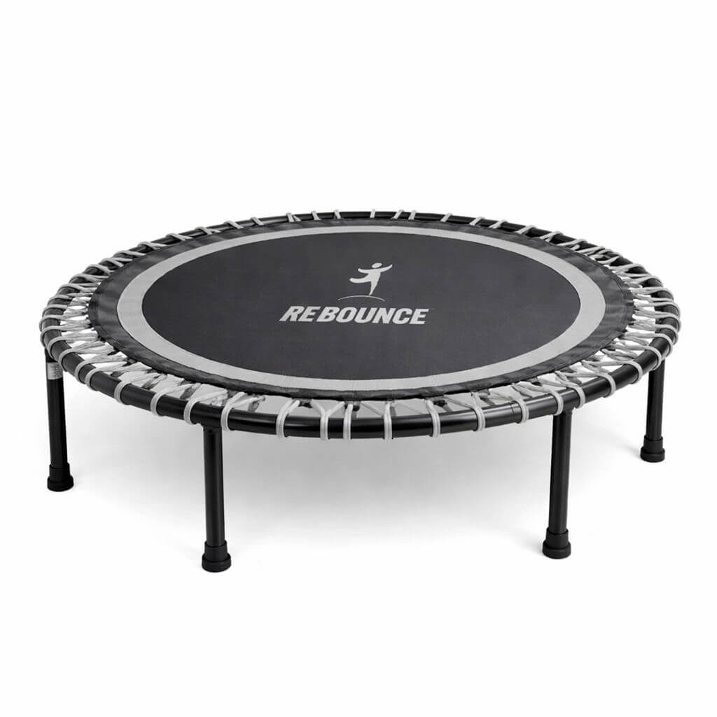 Round Fitness Rebounder & Trampoline – Sterling Grey product image