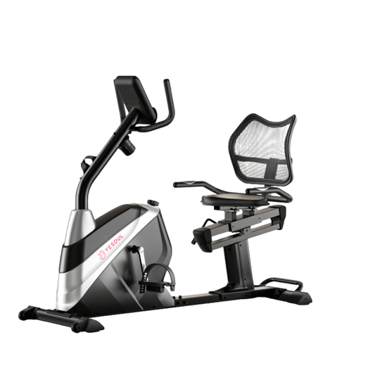 J1 Magnetic Recumbent Bike — exercise bike available from Gym Machines South Africa