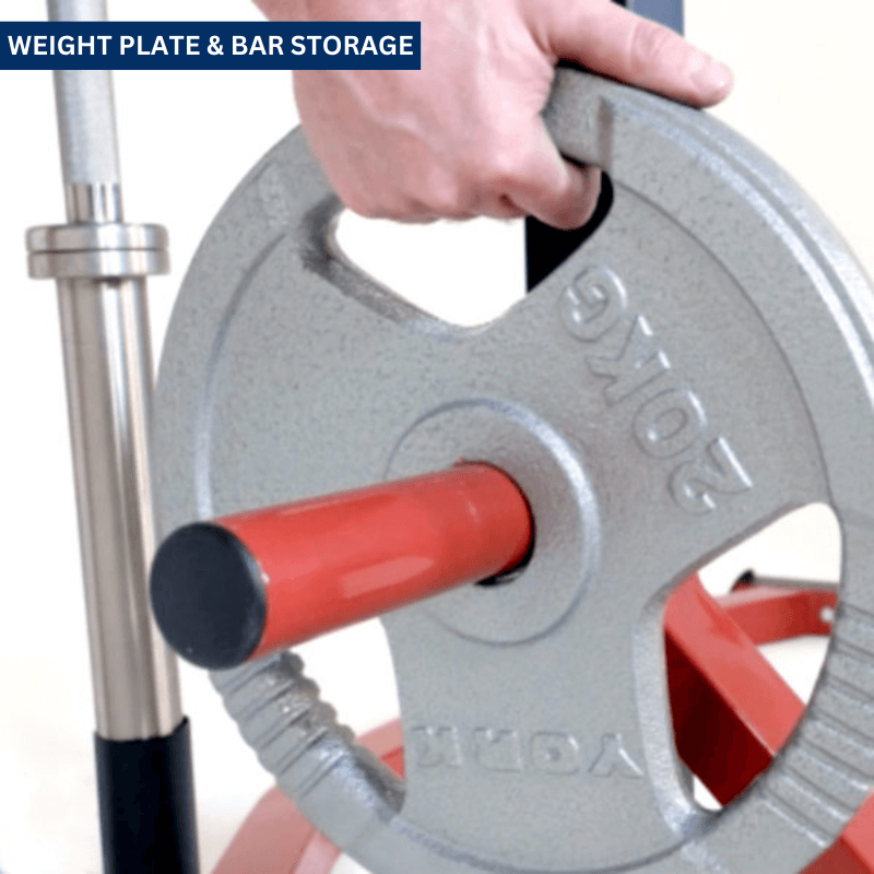 Delta Utility Half Squat & Bench Rack detail image 6