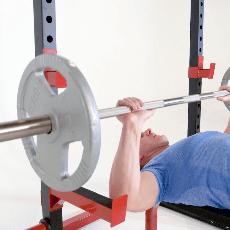 Delta Utility Half Squat & Bench Rack detail image 2
