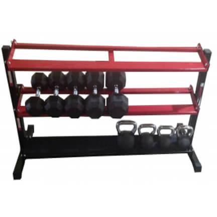 Athletic Dumbell & Kettle Rack product image