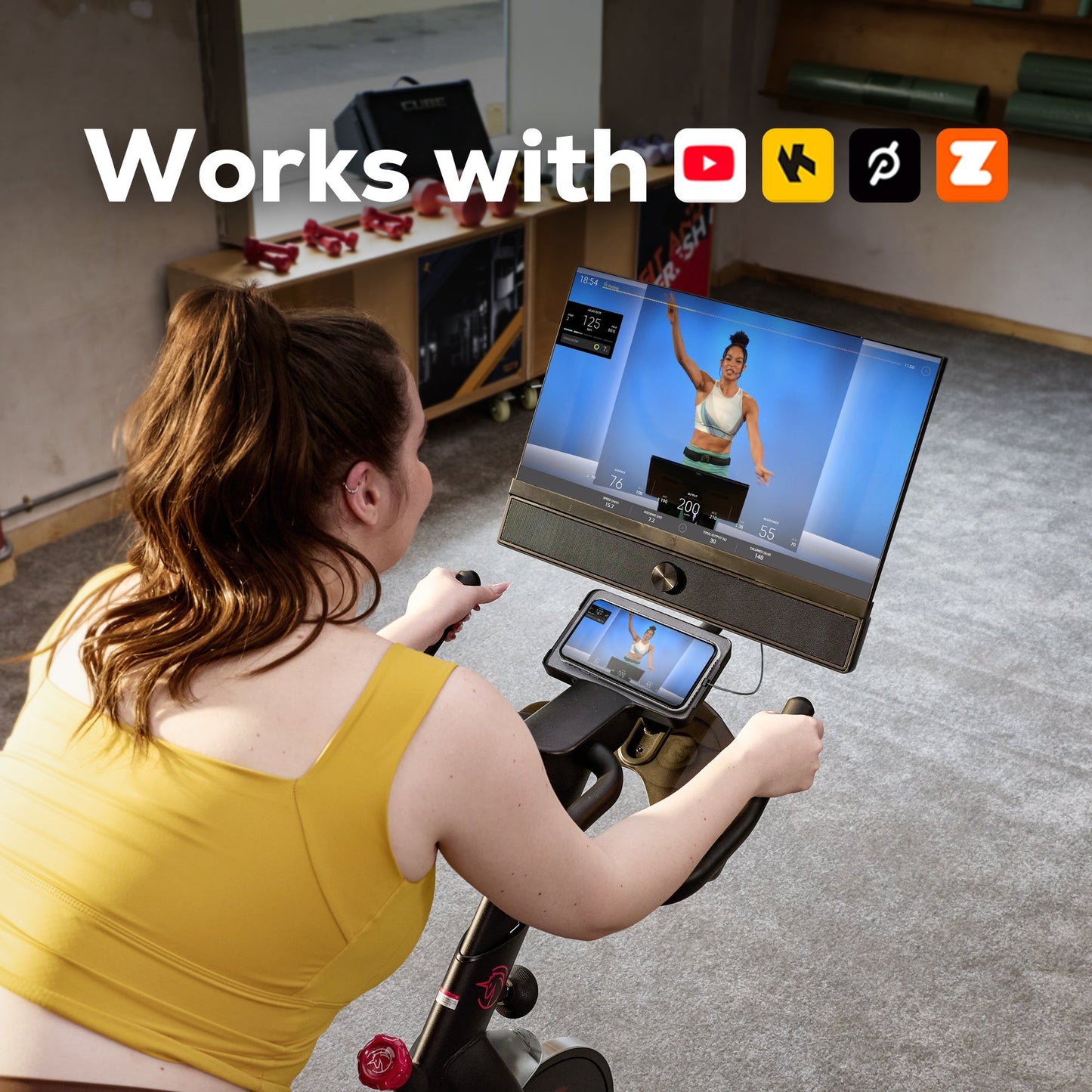 G1m Plus Smart Spin Bike detail image 3