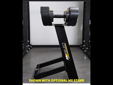 Mx55 Adjustable Dumbbell Set 4.5kg - 25kg product video