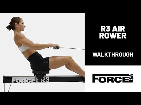 Force Usa R3 Air Rower product video