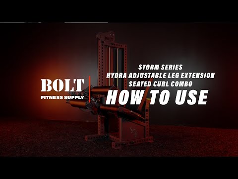 Adjustable Leg Extension & Leg Curl Combo product video