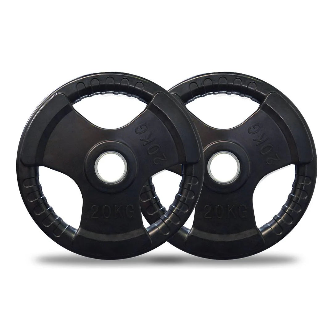 Rubber Grip Weight Plate With Ring (20kg) product image