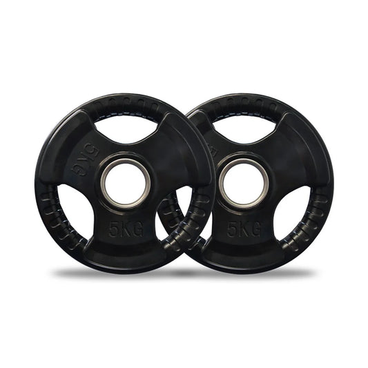 Rubber Grip Weight Plate With Ring (5kg) product image