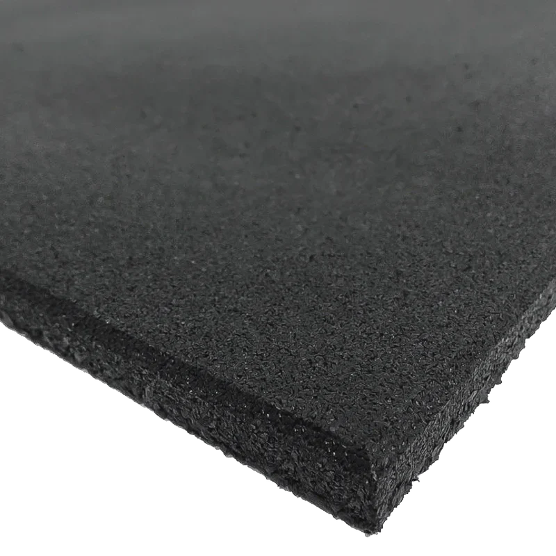 Heavy Duty 15mm Rubber Gym Flooring - Black product image