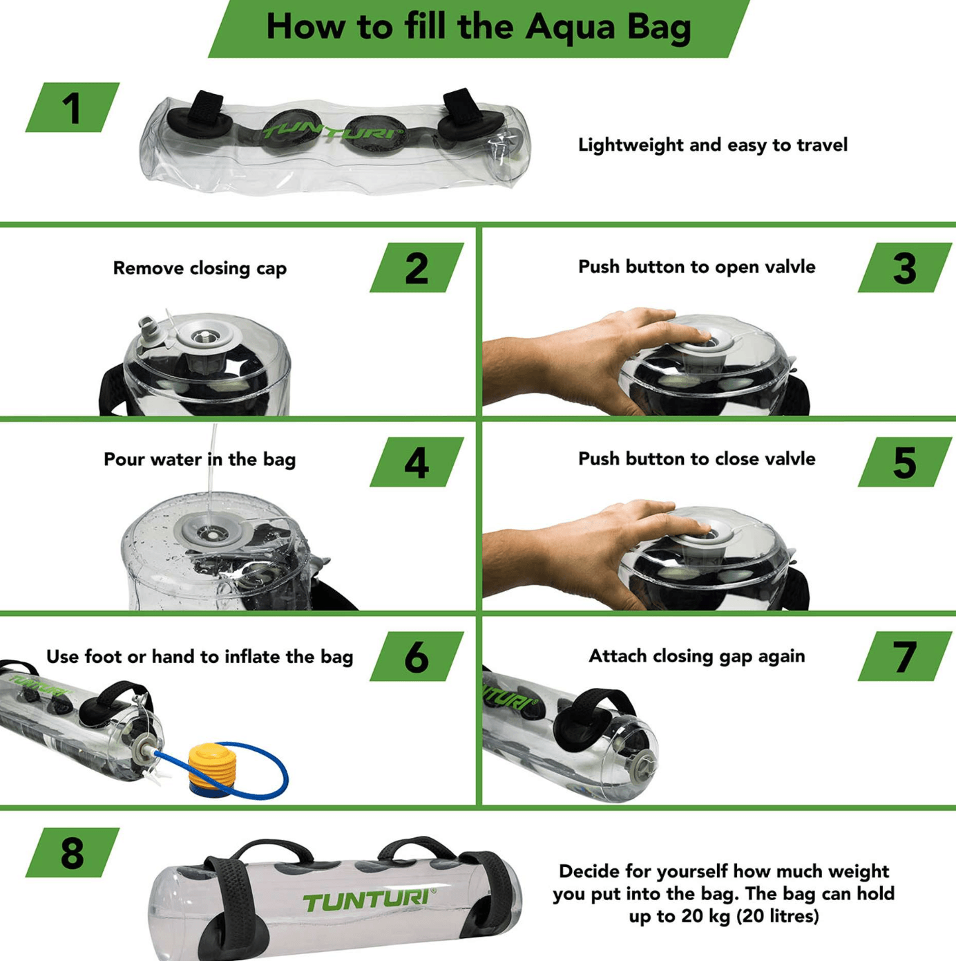 Aquabag Fitness - 20kg detail image 6