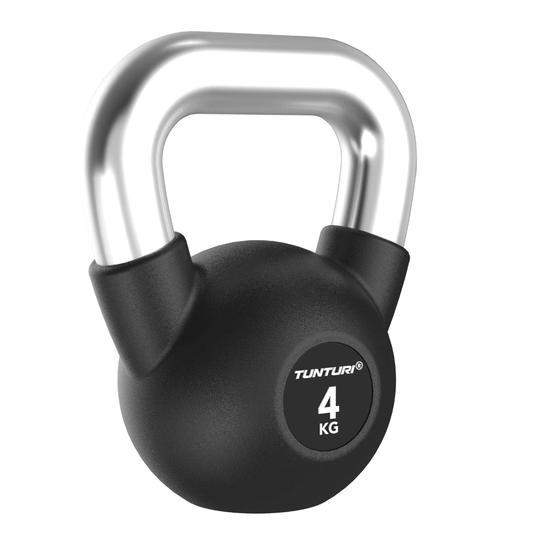 Platinum Rubber Kettlebell 4kg product image
