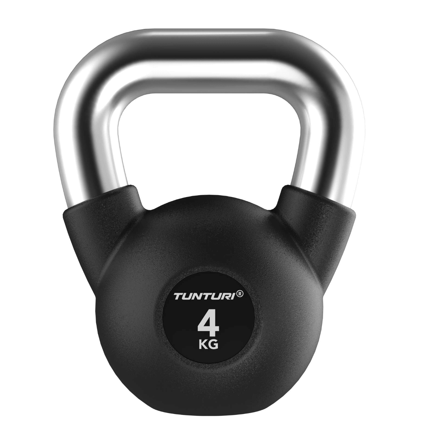 Platinum Rubber Kettlebell 4kg detail image 2