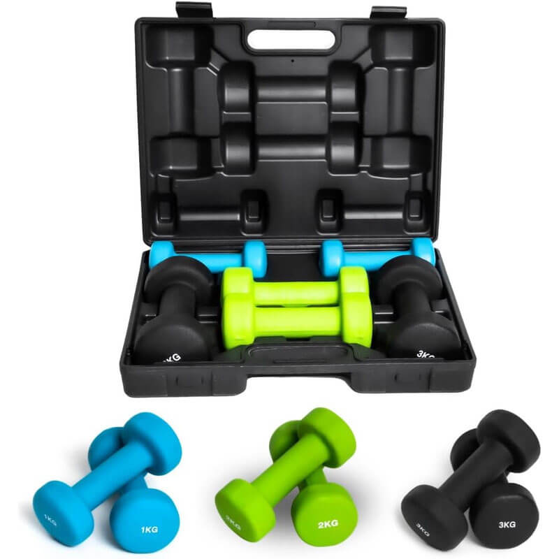 UBench Dumbbell Set With Case – 12kg product image