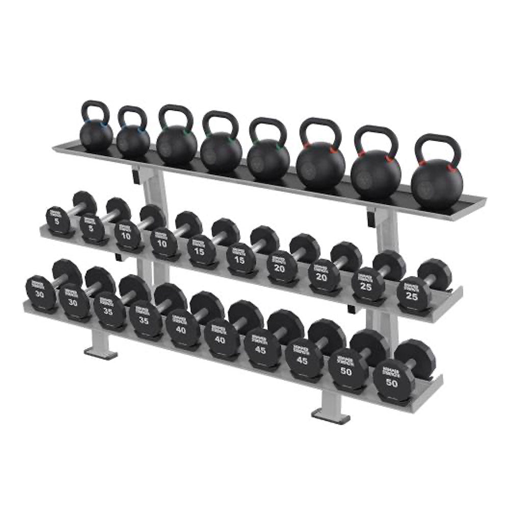 UBench Three Tier Dumbbell Rack product image