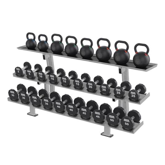 UBench Three Tier Dumbbell Rack product image