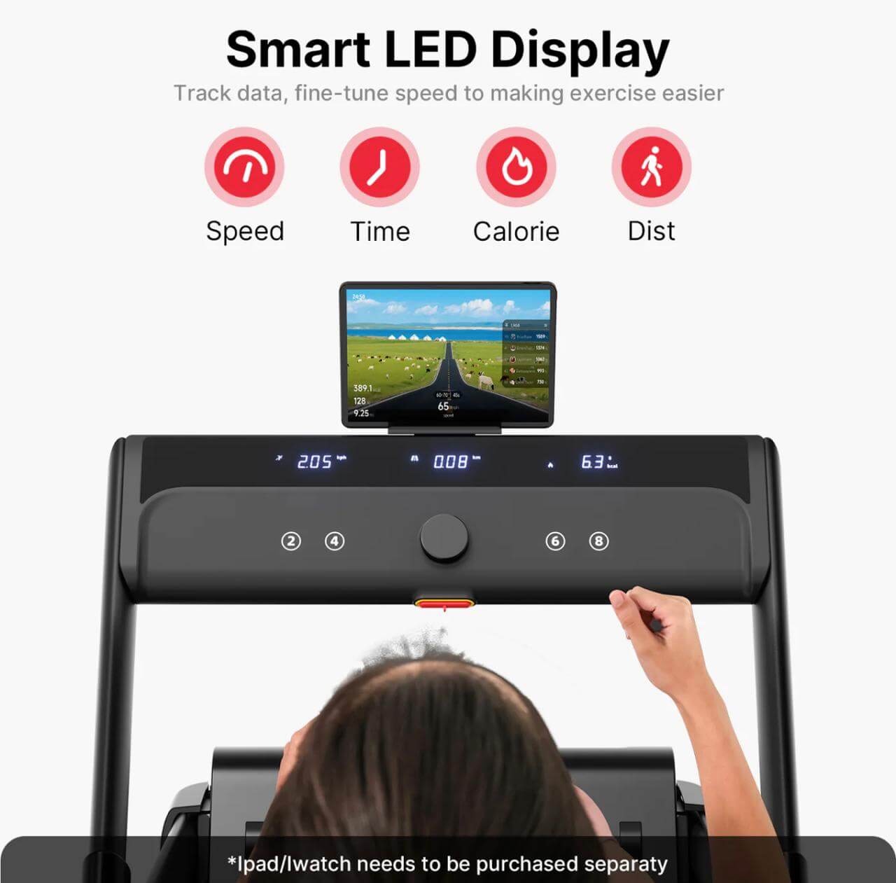 T3 Treadmill detail image 4